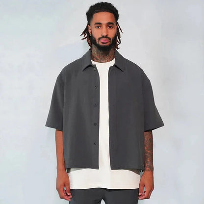 BOXY SHIRT BLACK