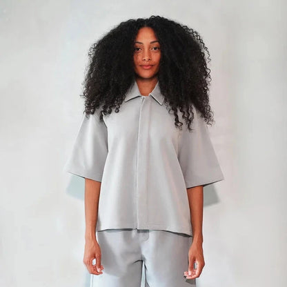 BOXY SHIRT BLACK