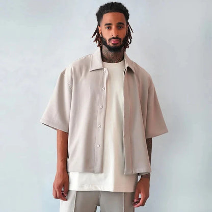 BOXY SHIRT BLACK